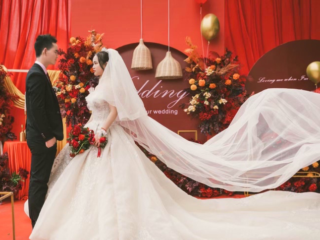 欧式红金色婚礼设计套餐\铂雅婚礼