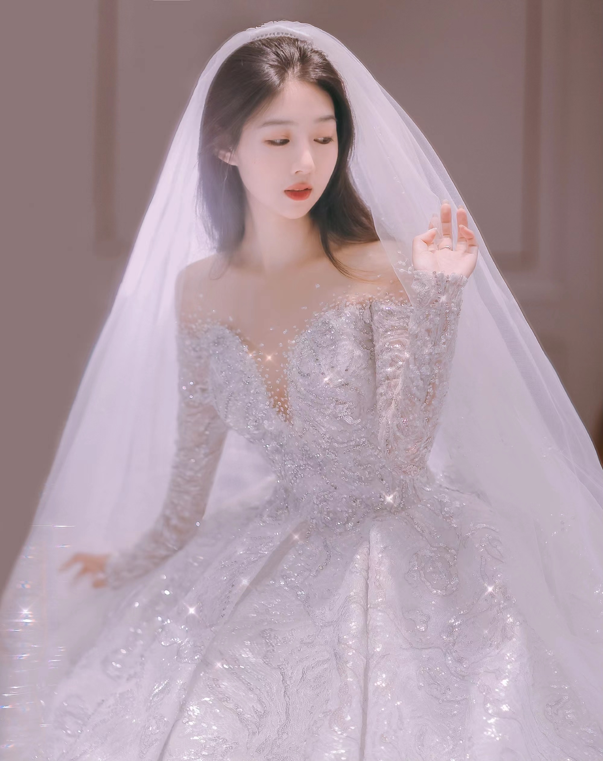 新娘全程跟妆  送婚纱三件套