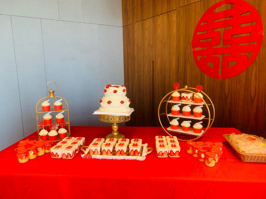 婚庆甜品台（结婚，订婚晏）