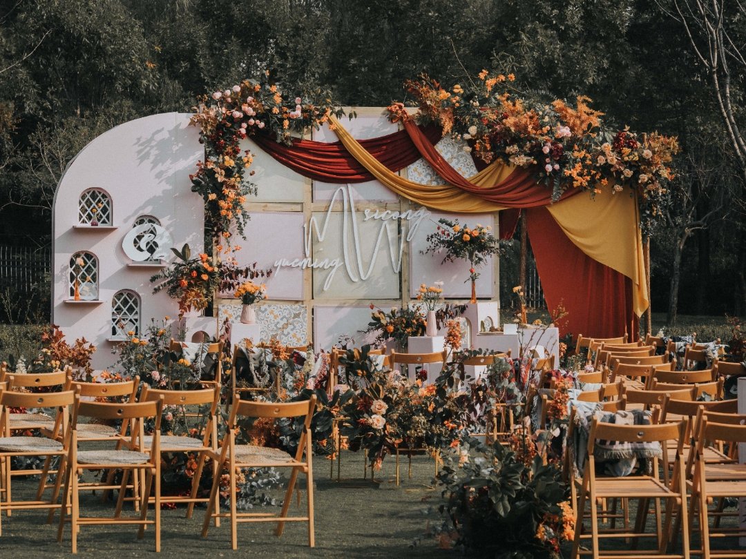 钜惠套系•农村小院大棚婚礼套餐