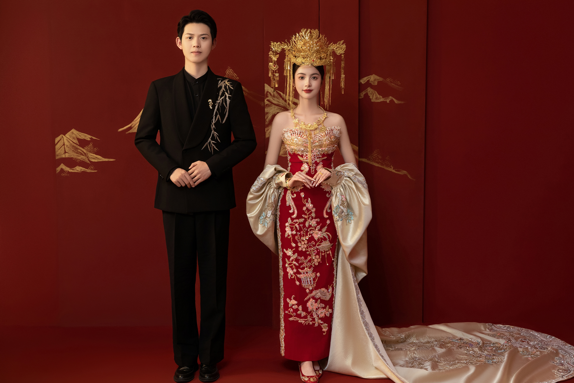 【进店必拍】中式汉服婚纱照/复古经典/父母喜爱