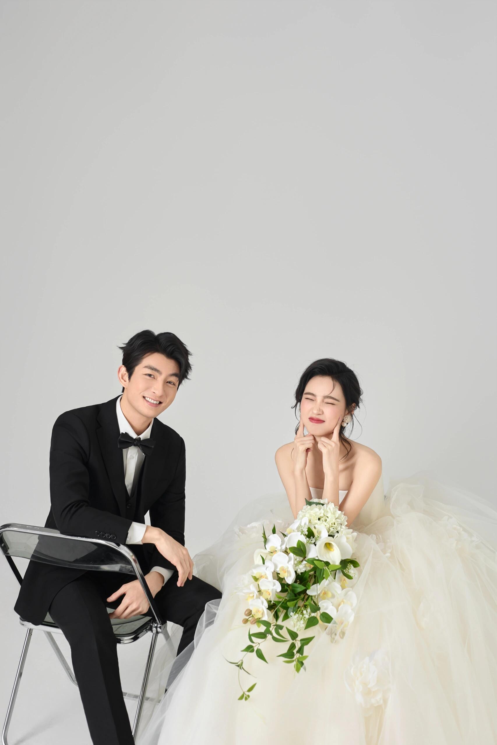 韩系婚纱照每一帧都是一个温暖浪漫的故事