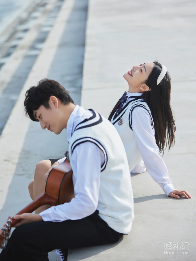 《想见你》学院婚纱照~电影故事的懵懂初恋