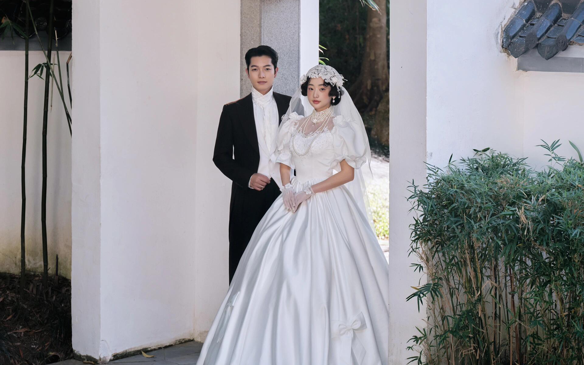 十光堇｜穿越时空的浪漫💕惊艳的新中式婚纱照