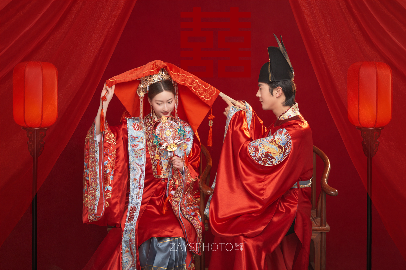 【原创研发】场景风格任选+私人原创订制婚纱照