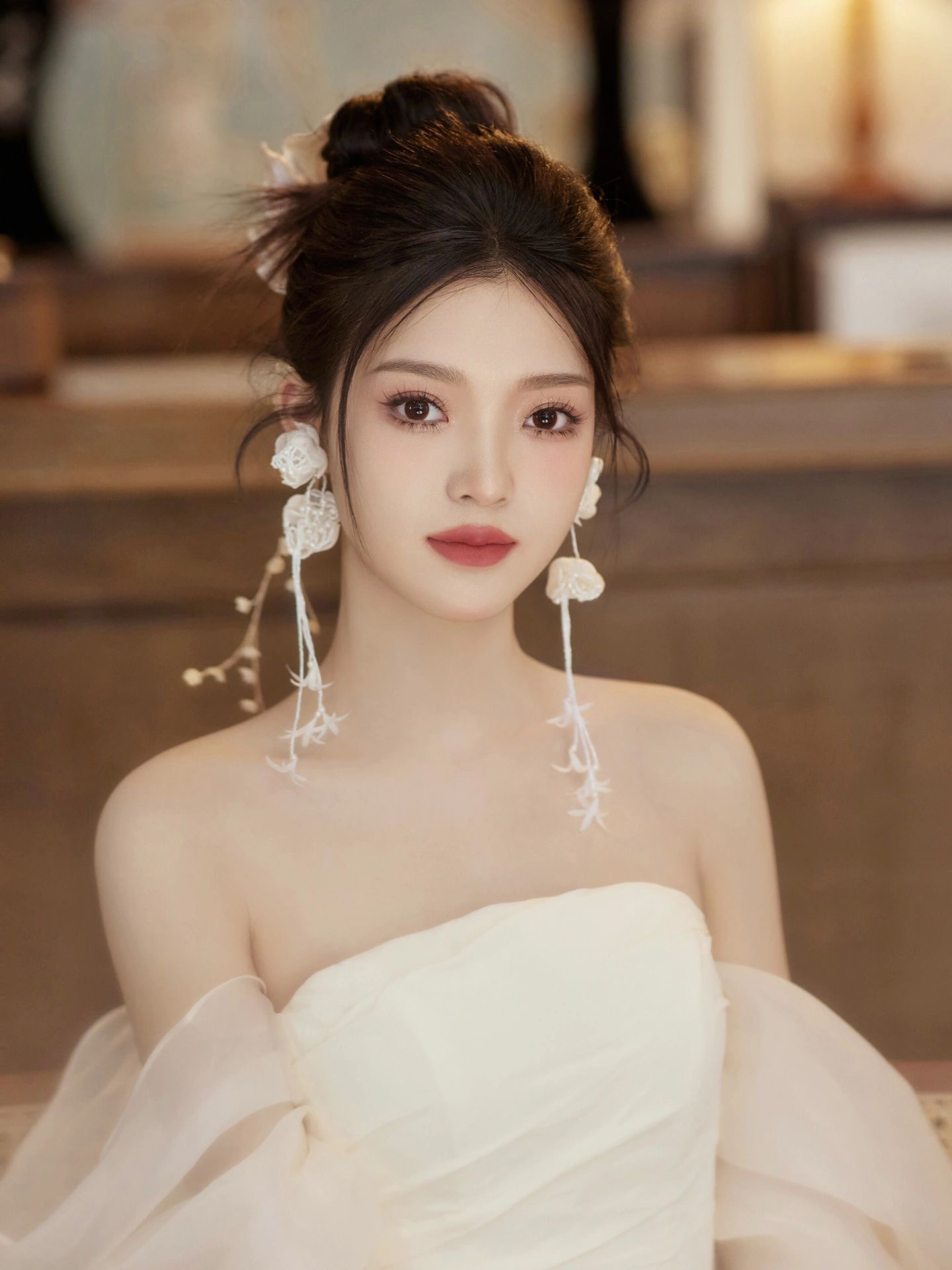 端庄唯美宴会回请妆+早妆+新郎妆