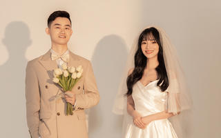 罗门摄影丨简约温暖的韩式光影婚纱照