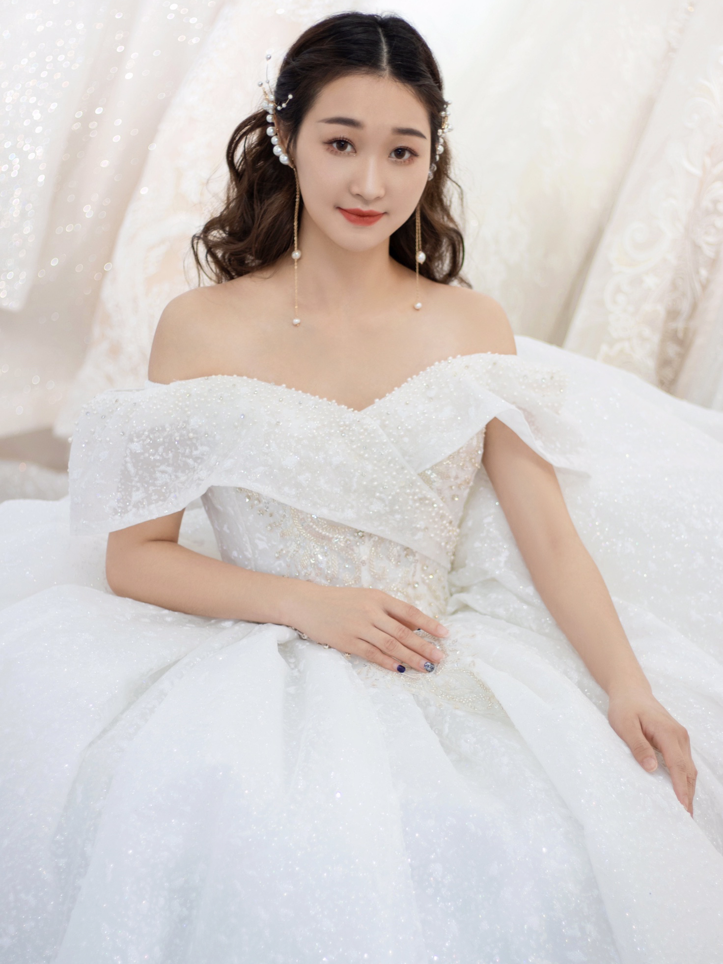 【一南婚纱】出门仪式敬酒 超高性价比婚纱3件套