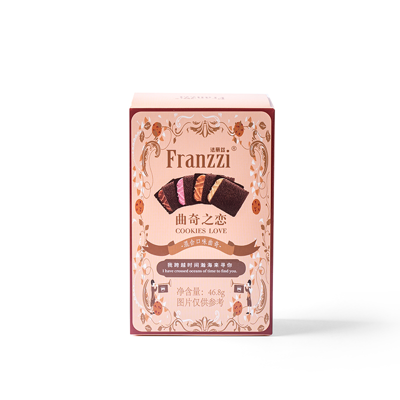 【新品】Franzzi/法丽兹 46.8克乳酸菌草莓味可可曲奇