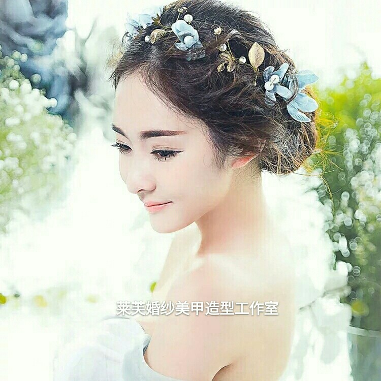 莱芙婚纱美甲造型