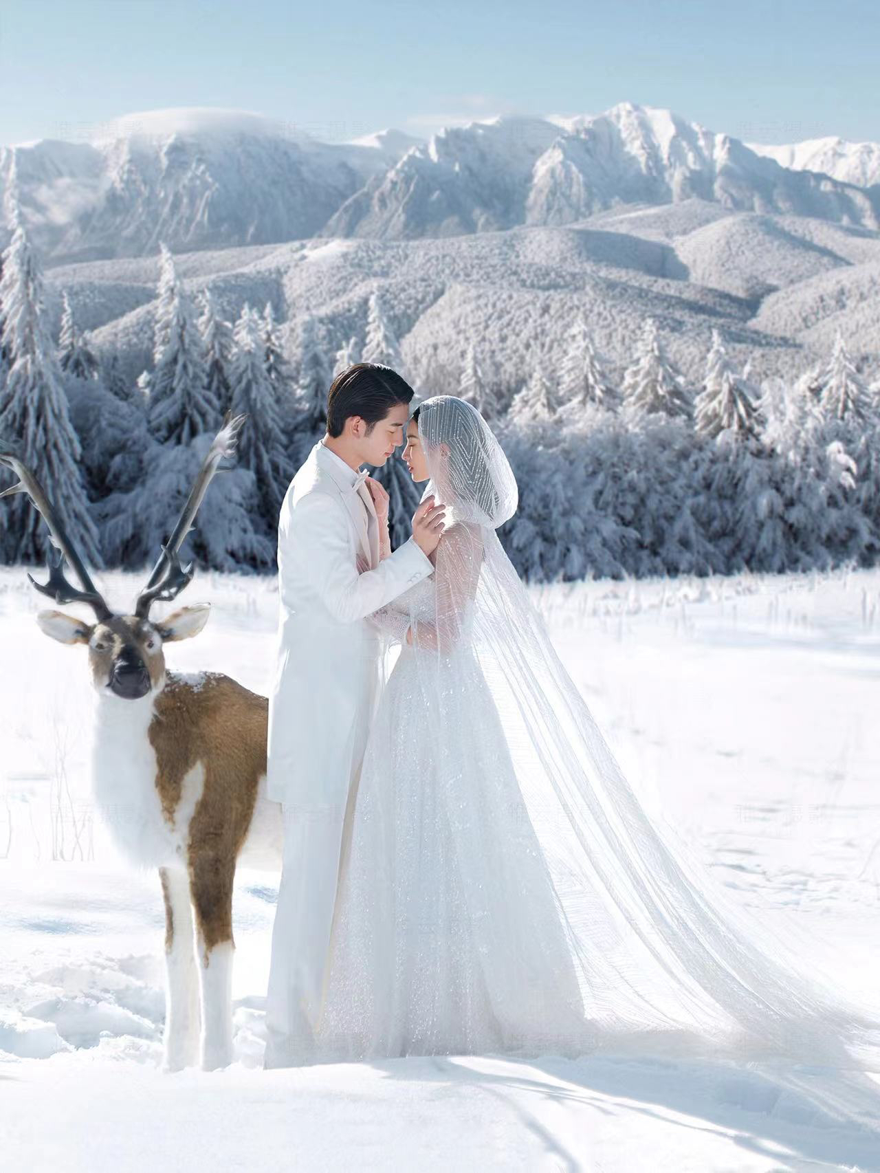 冰雪奇缘仿妆❄️真人版动画片公主