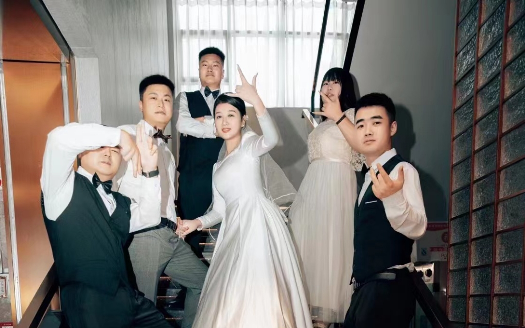 玫红色系主题婚礼