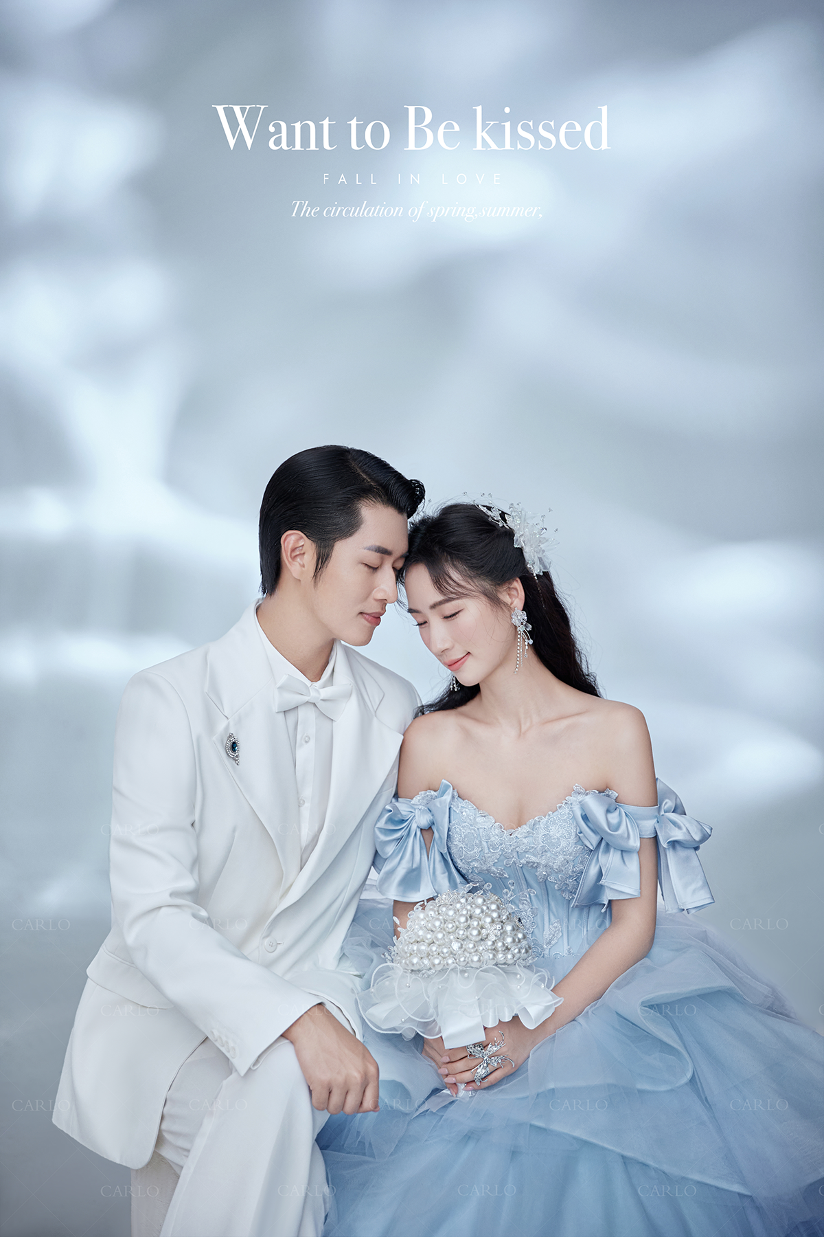 卡洛婚纱摄影【室内水波纹】