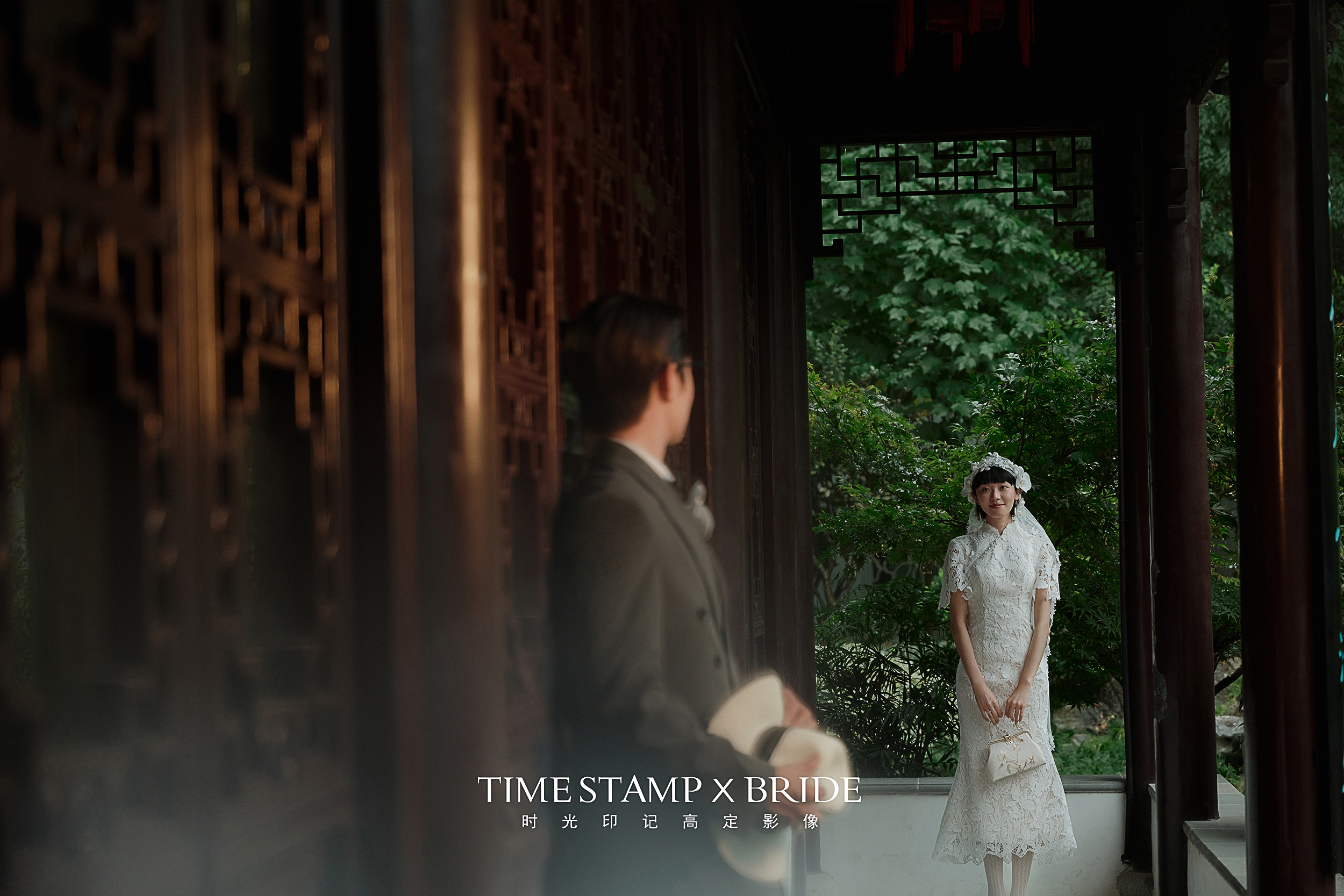 经典复古的民国风园林婚纱照, 记录幸福的时刻！