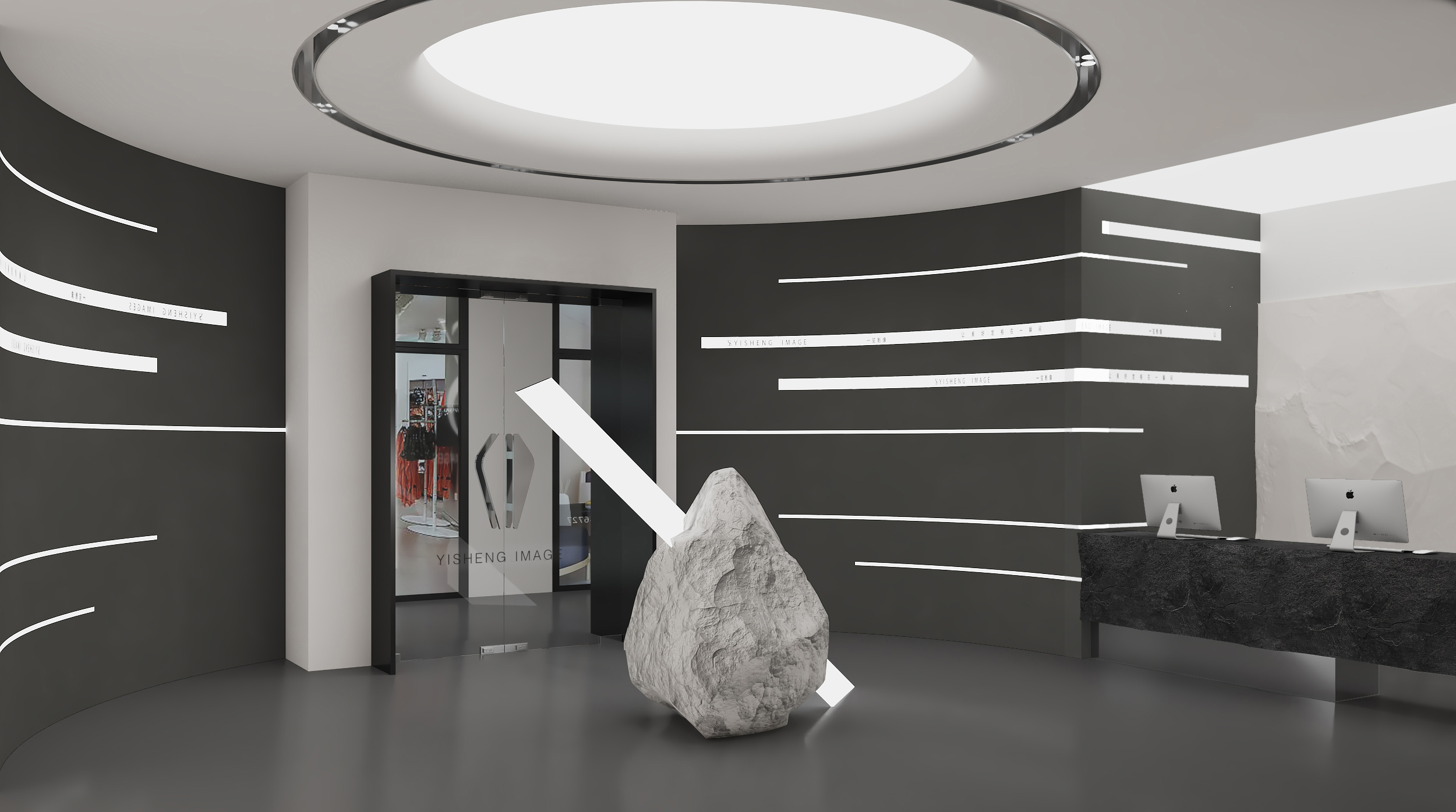 西安青柠私人定制婚纱摄影工作室店铺环境