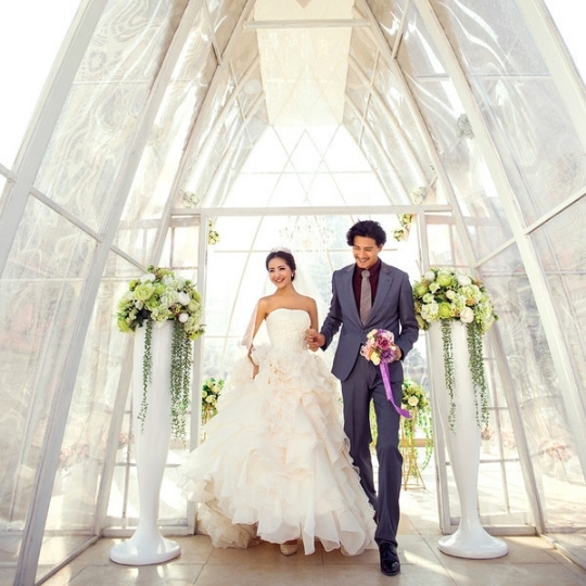 在家门口订婚纱照浙江杭州千岛湖 拍摄 