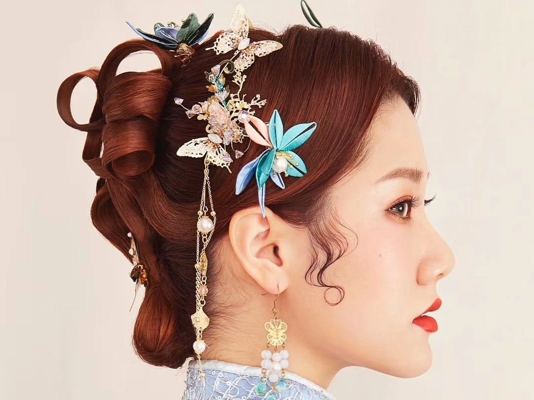 【复古中国风】秀禾新娘【新中式】早妆＋送伴娘妆