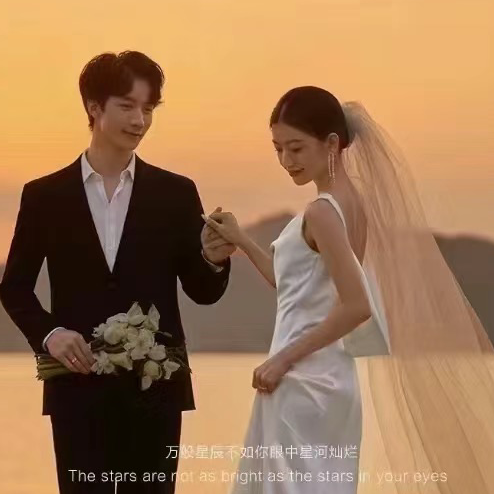 口碑甄选|云端之境|电影感婚纱照