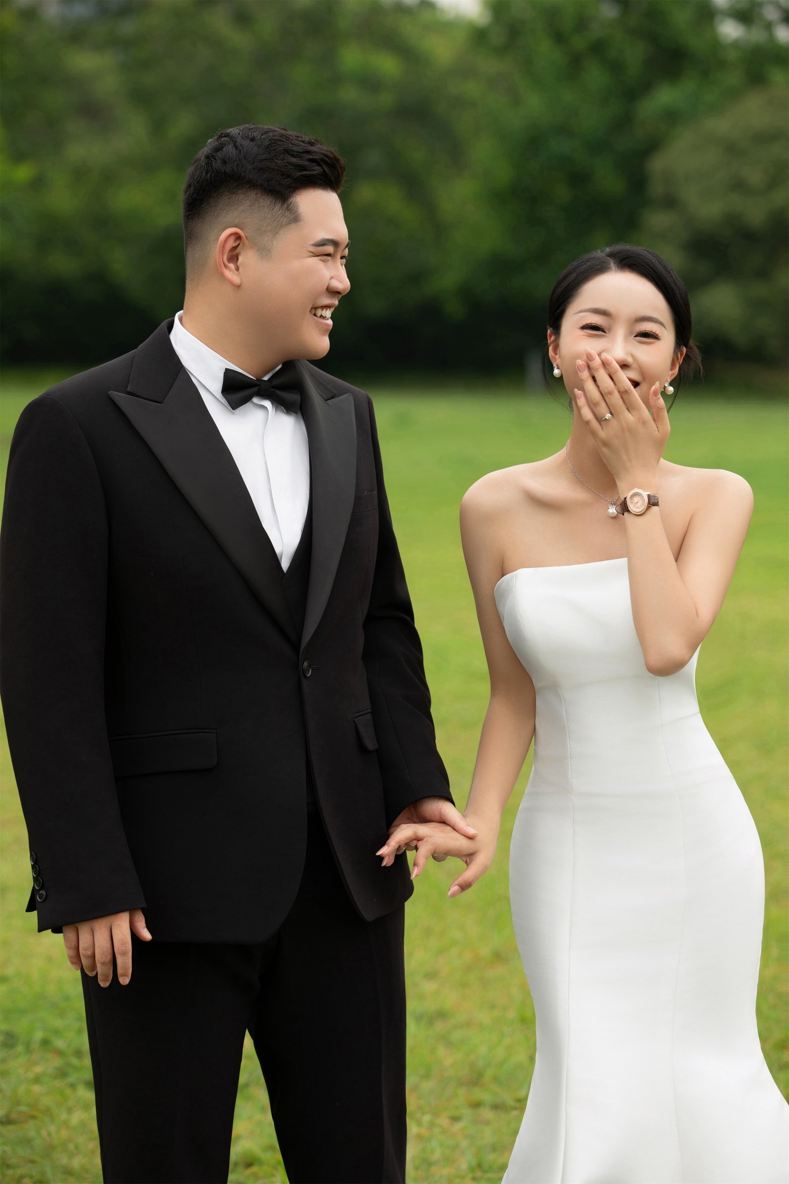 《翠島 私家莊園》草坪森系婚紗攝影