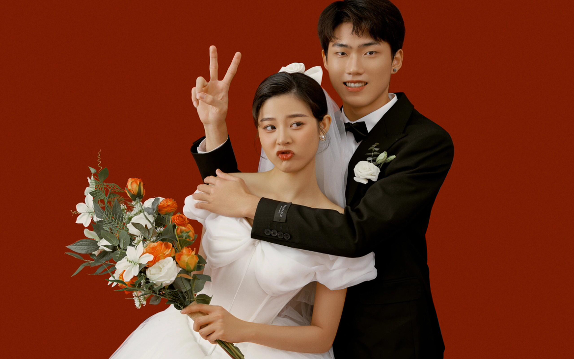 太爱我的喜嫁婚纱照啦！每一张都超喜欢❤  