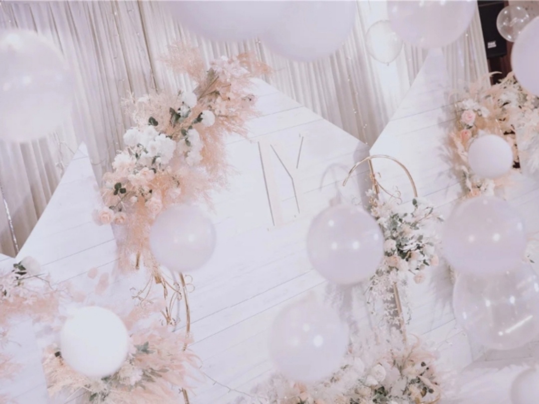 小预算精致香槟色婚礼策划