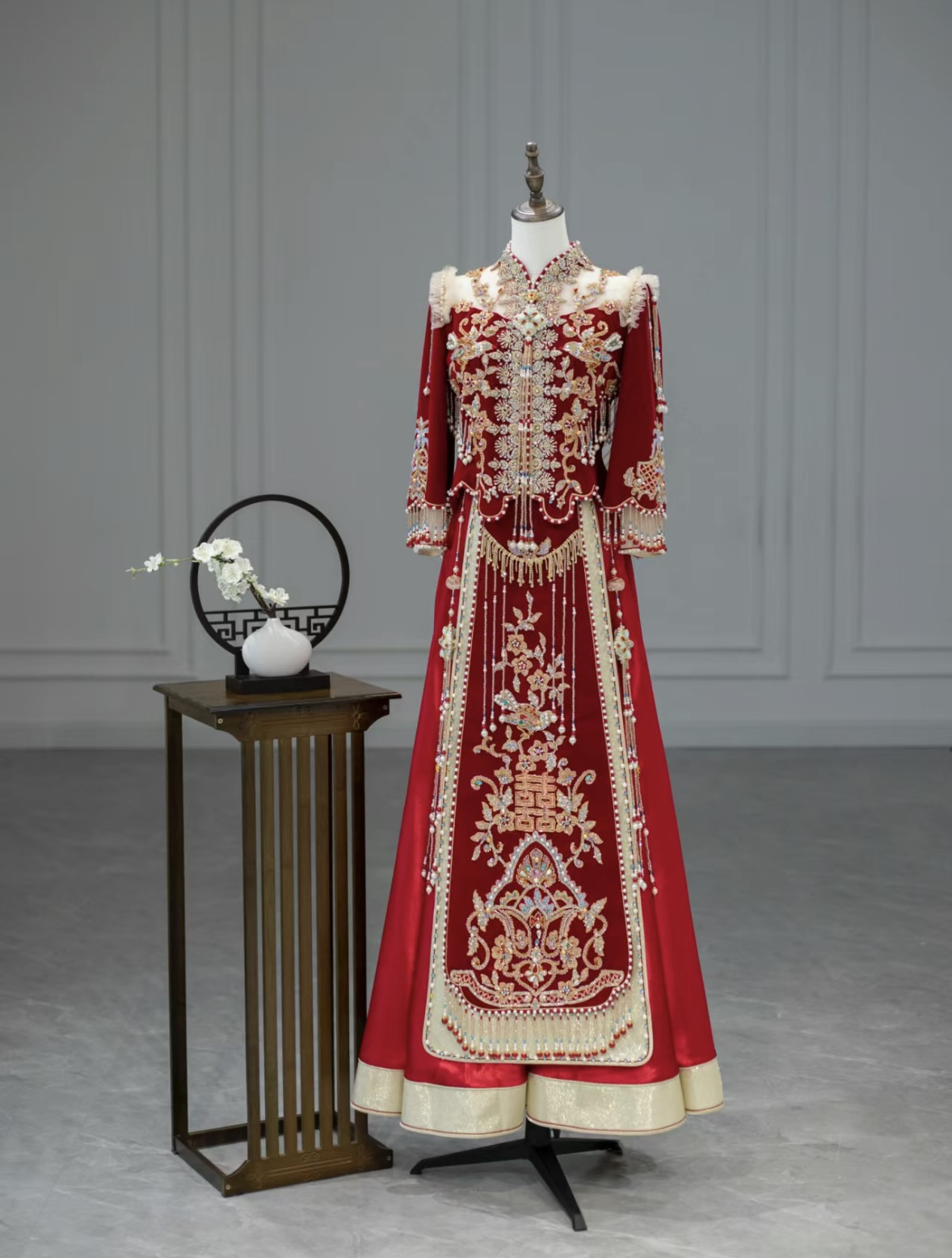 玉溪初始婚纱｜红色秀和服