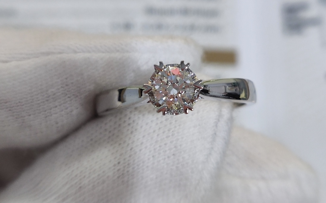 GIA30分钻戒，可定制任意款式