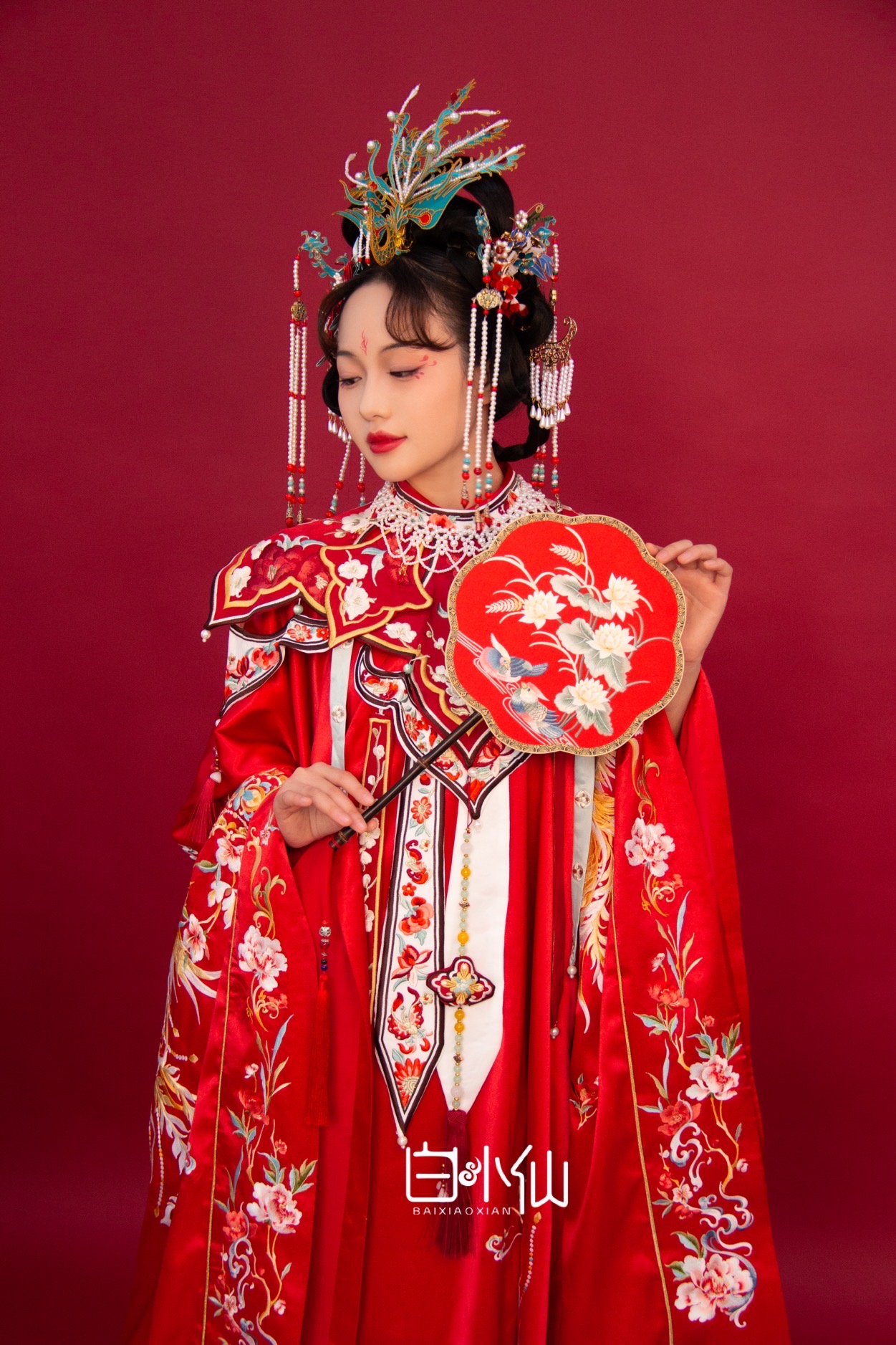 【朝代婚服造型】首席档朝代婚服跟妆3妆3造