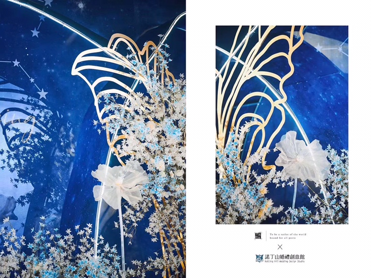 【诺丁山婚礼】- 梦幻蓝色