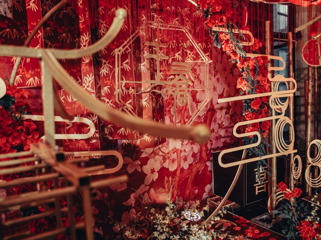 【优格-传喜堂】红金色传统大气中式婚礼