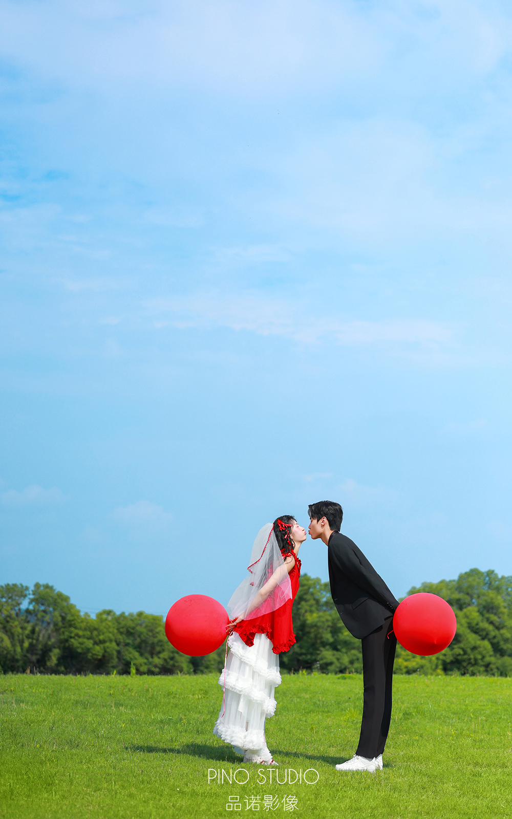 生命力喜嫁婚纱照