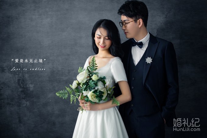婚纱照这样拍太赞了，赫本风让你美如画中人