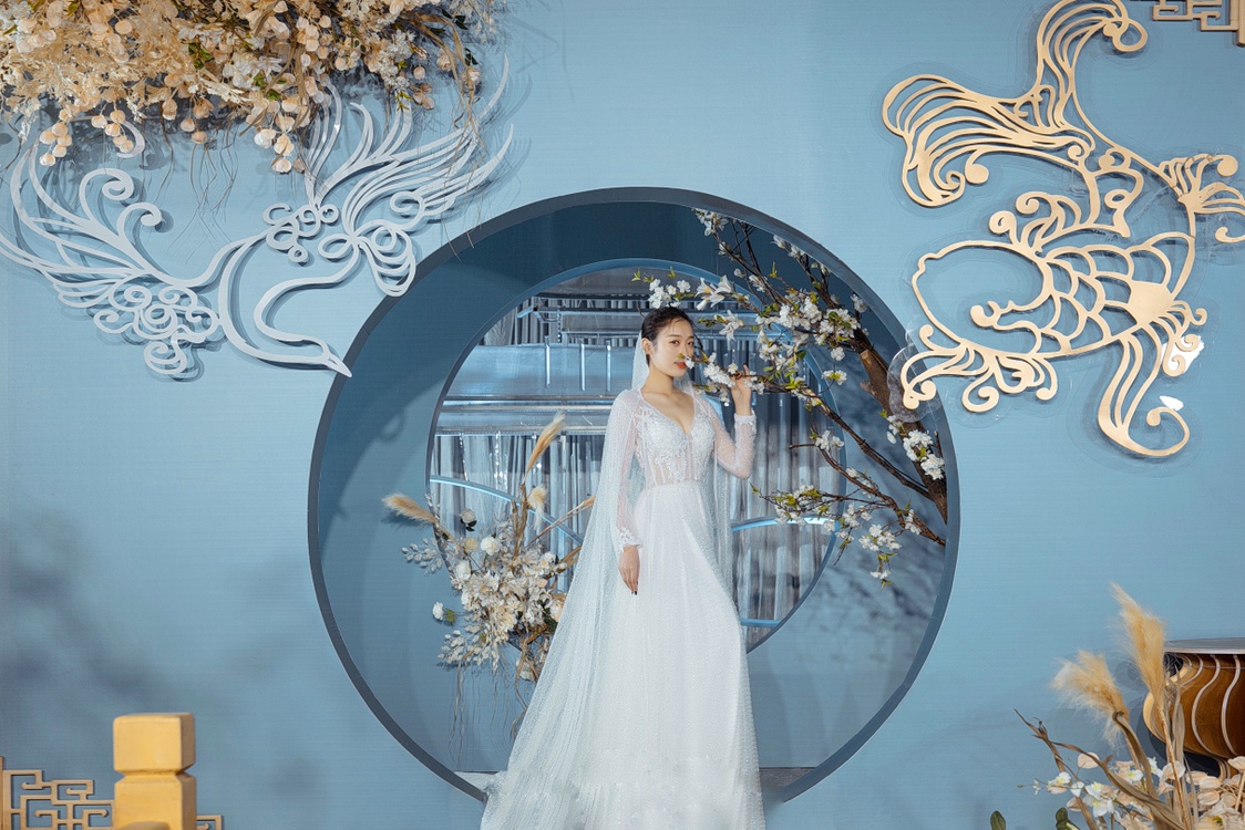 莫兰迪新中式婚礼水墨婚礼