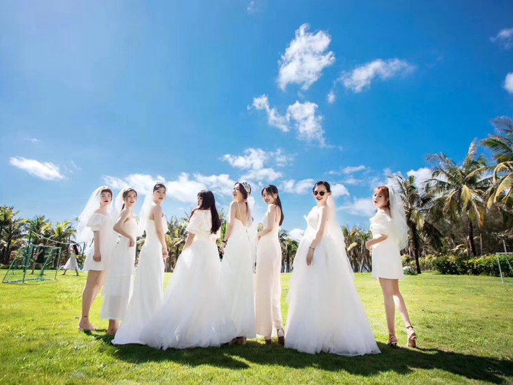 女神必选 微商车展企业年会活动团队晚宴妆 