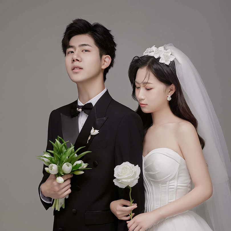 韩式公主风+双内景/内景套餐/应急婚纱照/婚纱照