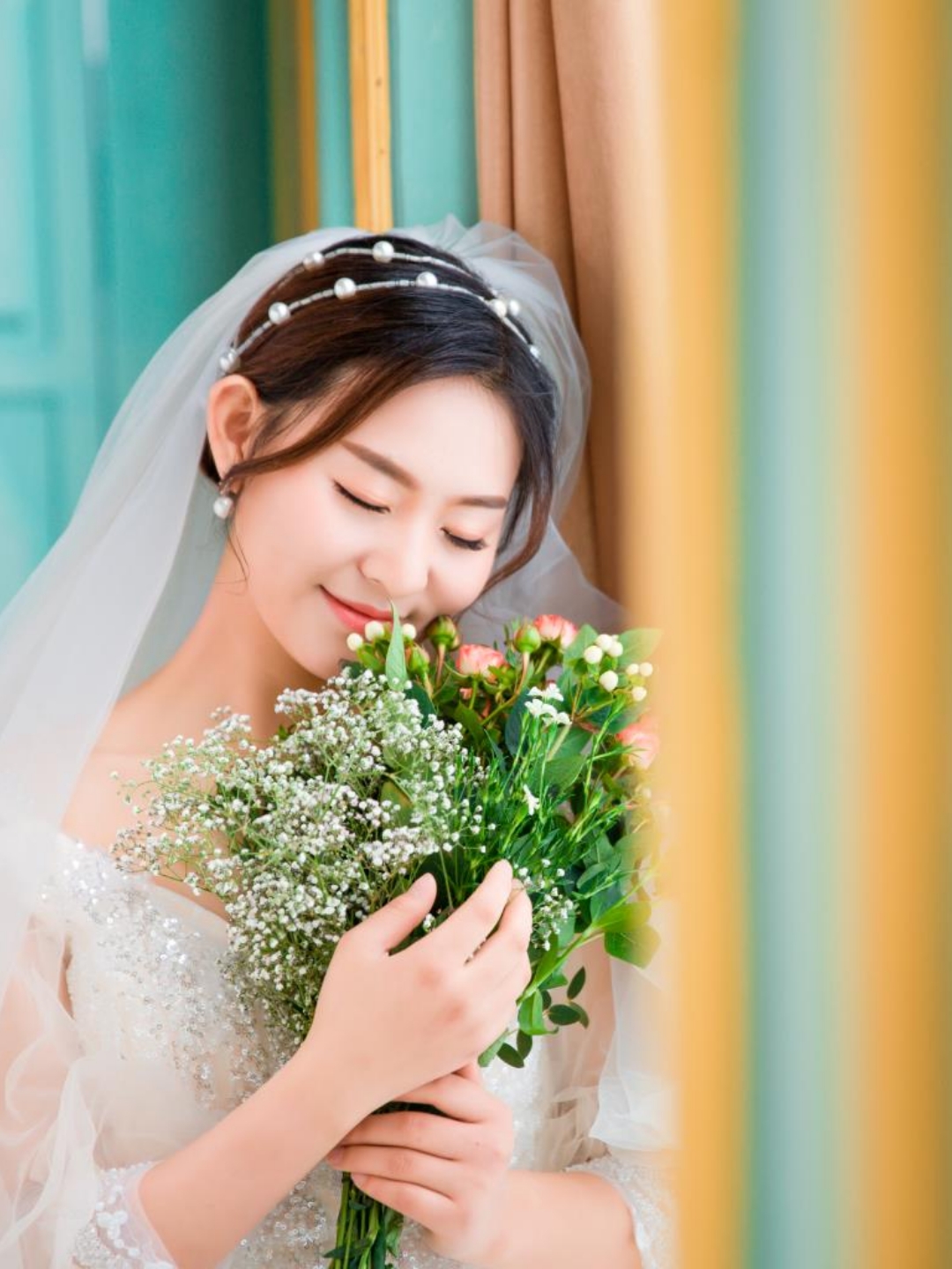 全程新娘跟妆3个妆面+3个造型+妈妈妆