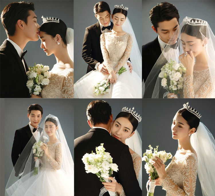 送全新婚纱+送结婚当天新娘妆+送宝宝照 +送孕照
