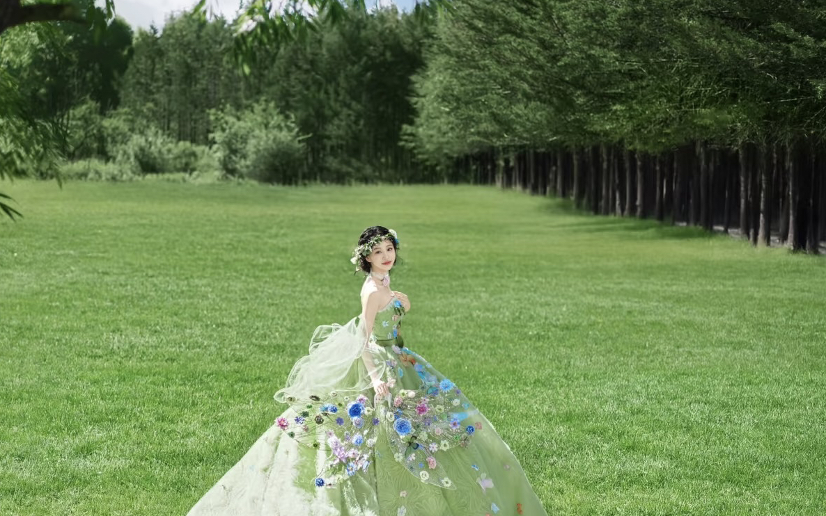 美美的森系在逃公主??氛圍感好絕～ 