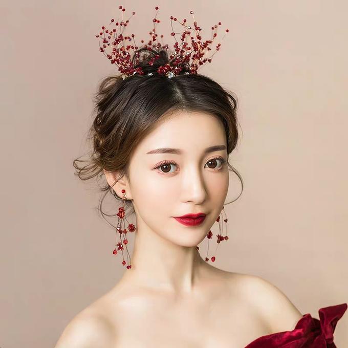 测试_复古敬酒造型