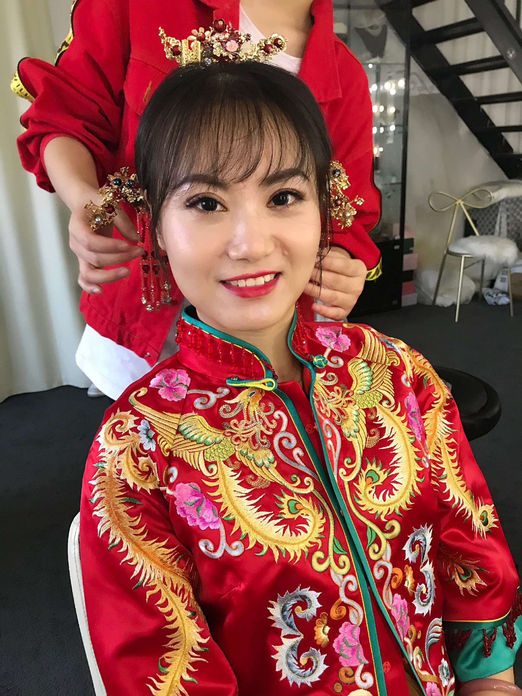 大婚当天5个造型，每个都美到冒泡！