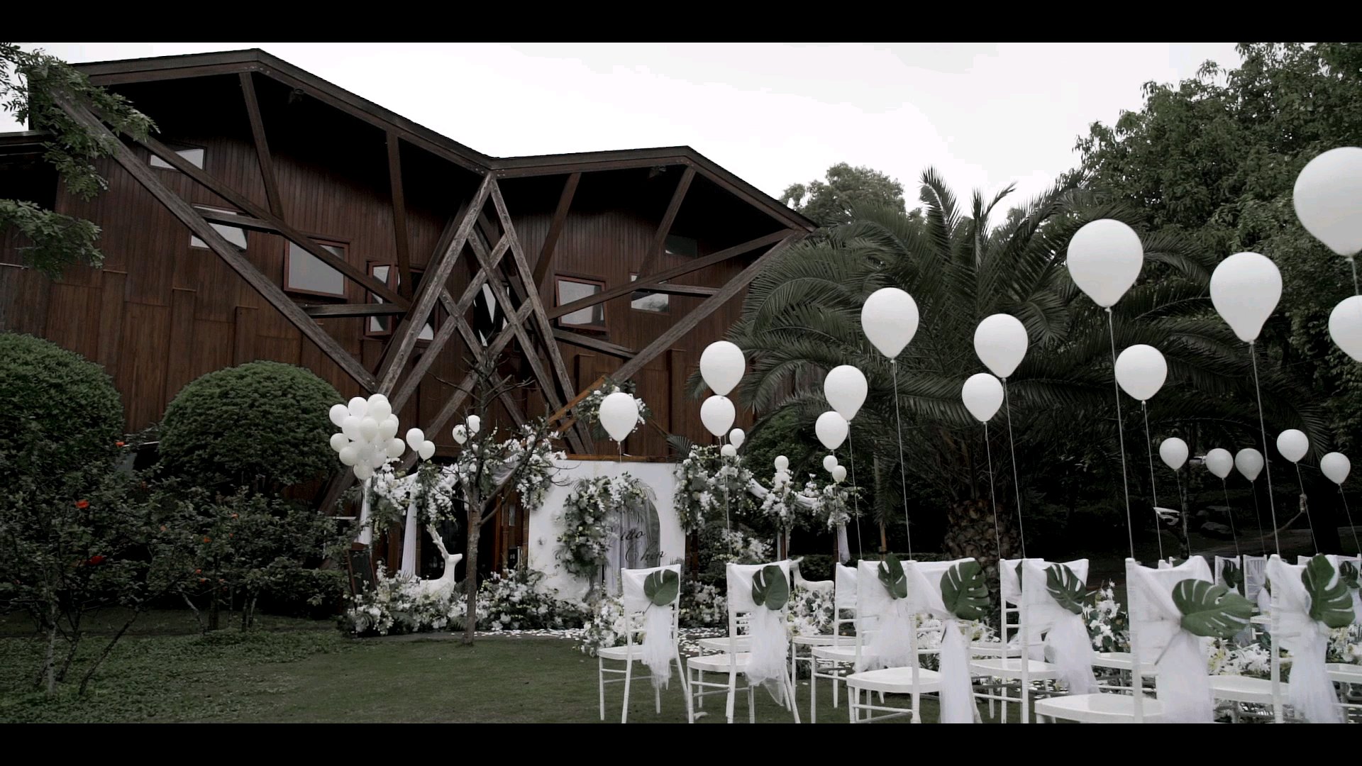 【户外婚礼单机摄像】高性价比#草坪婚礼
