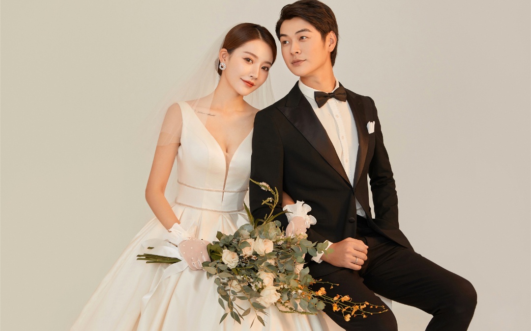 【巴黎風情客片】室內主婚紗