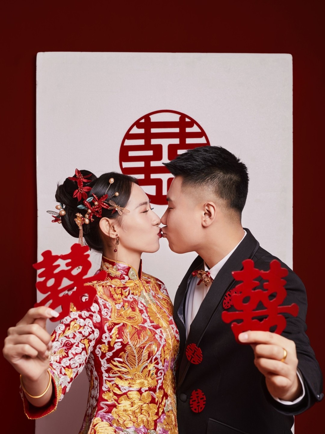 中式秀禾婚纱照