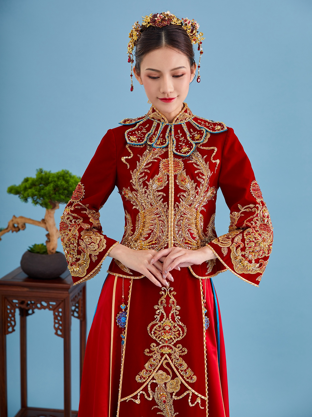 【未末婚纱】超值丨精美丨中式龙凤褂丨秀禾服租赁