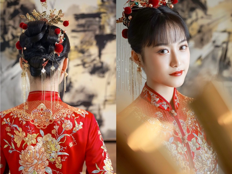 首席老师半天跟妆&韩式唯美复古中式风格半日跟妆