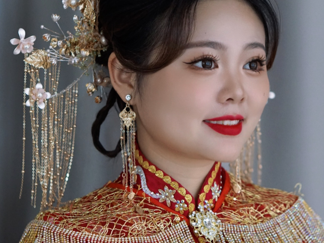 首席档化妆师新娘早妆回门宴含1妆造（不跟全程）