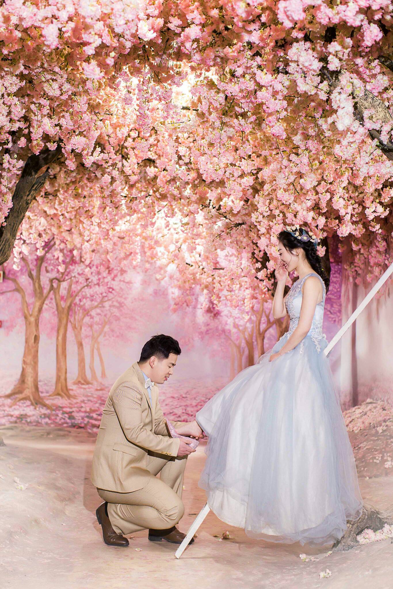 江南婚纱照_婚纱照旗袍江南烟雨