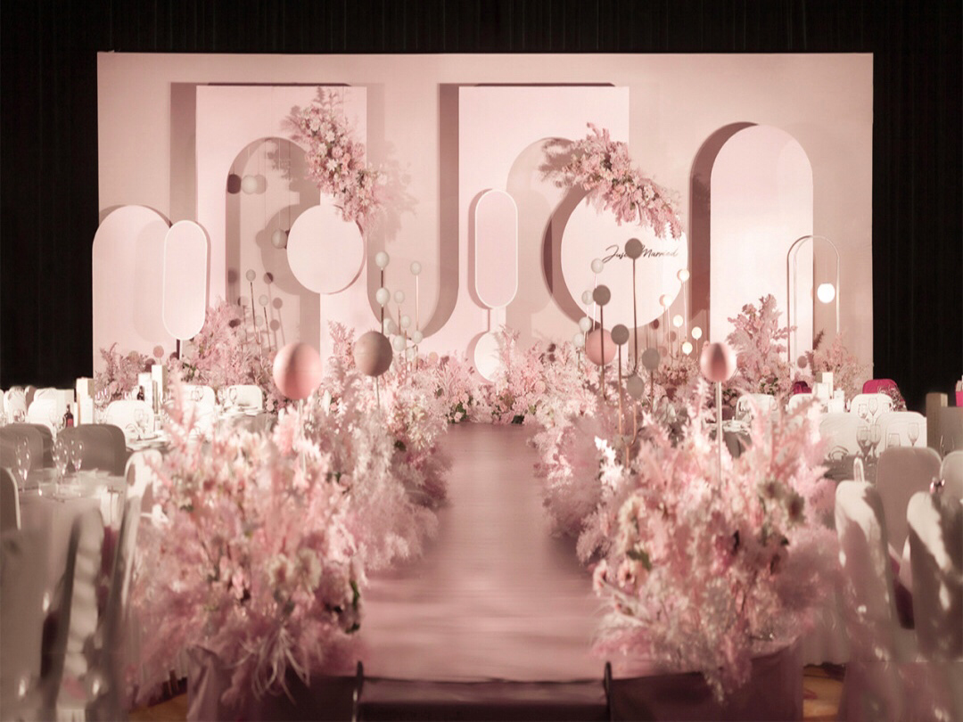 【花漾婚礼】2023简约白绿室内