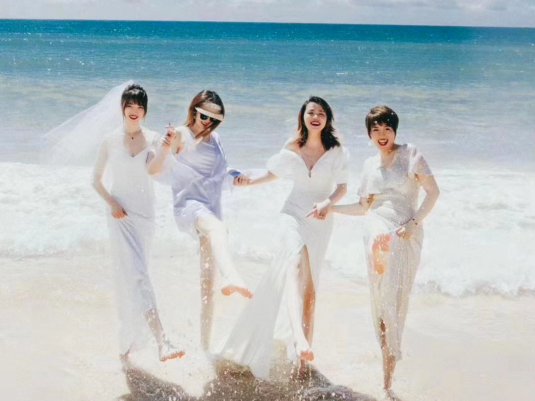 女神必选 微商车展企业年会活动团队晚宴妆 