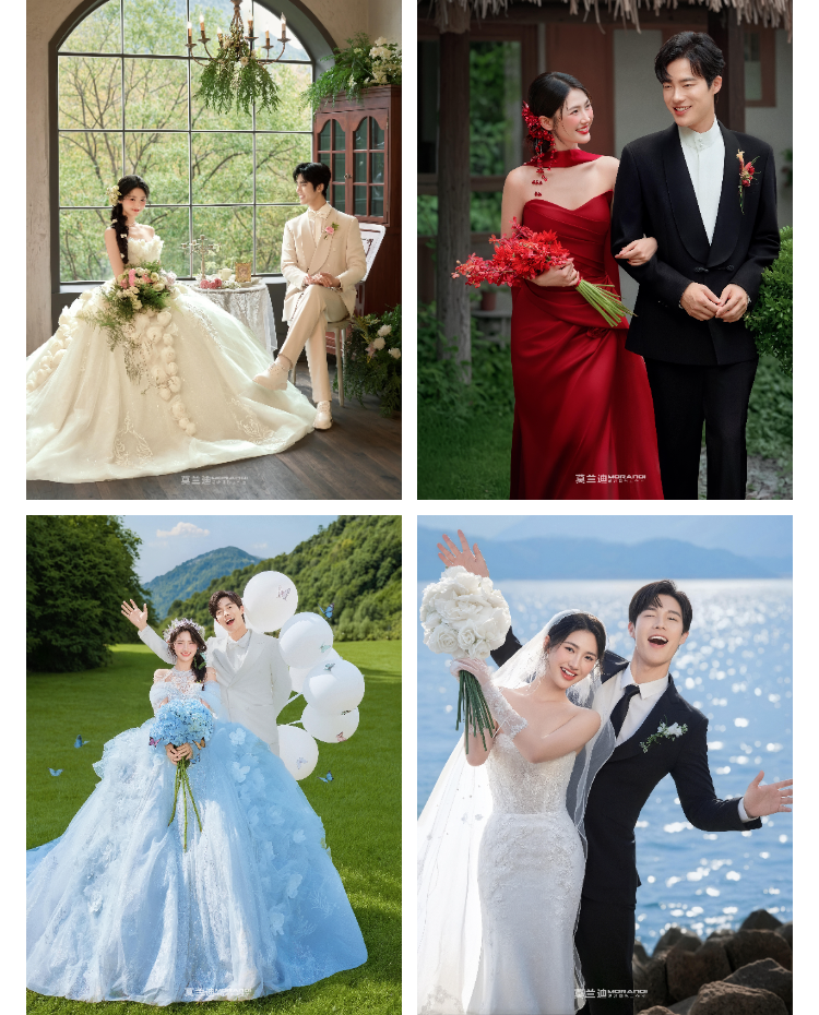 【极简婚纱照】韩式婚纱摄/3D内景实景/限时返场